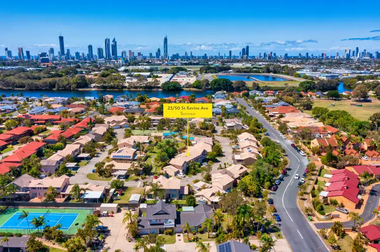 Second view of Homely townhouse listing, 23/50 Saint Kevins Avenue, Benowa QLD 4217