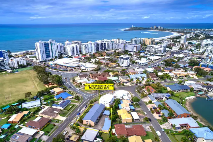 Main view of Homely unit listing, 5/33-35 Goonawarra Drive, Mooloolaba QLD 4557
