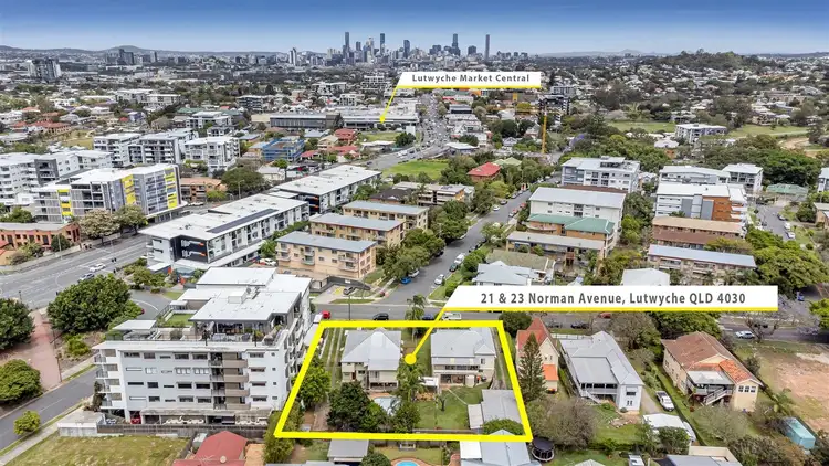 Second view of Homely house listing, 21 & 23 Norman Avenue, Lutwyche QLD 4030