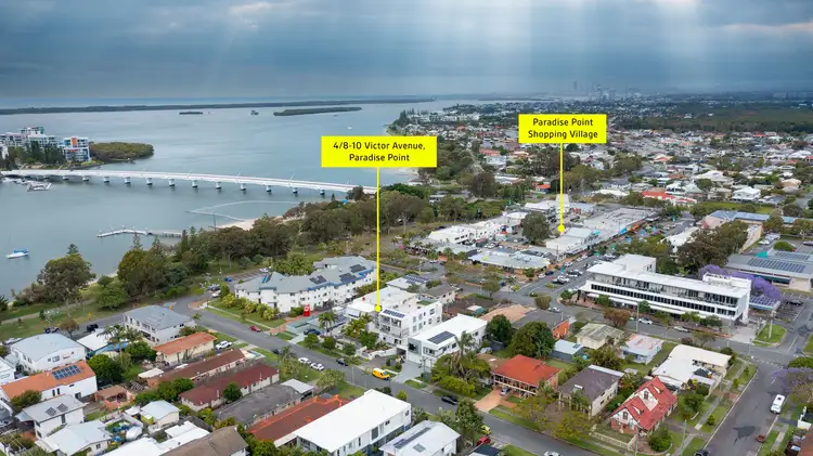 Main view of Homely unit listing, 4/8 Victor Avenue, Paradise Point QLD 4216
