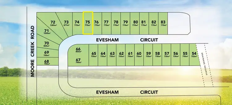 Second view of Homely land listing, 53 Evesham Circuit, Tamworth NSW 2340
