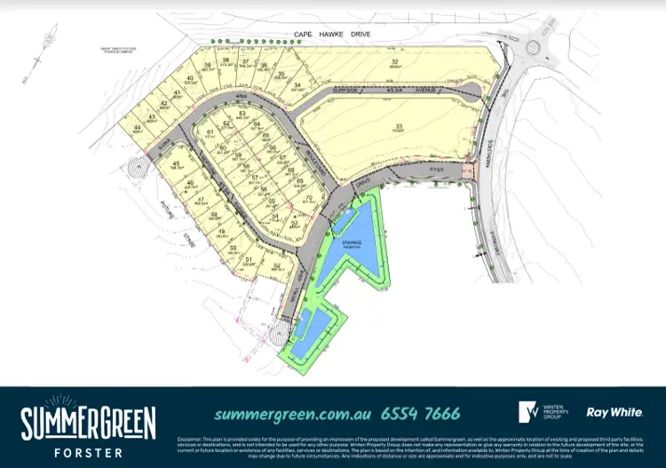 Second view of Homely land listing, Lot 66, Stage 1A "Summergreen", Cape Hawke Drive, Forster NSW 2428