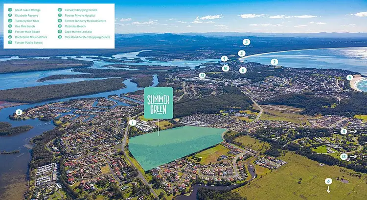 Third view of Homely land listing, Lot 66, Stage 1A "Summergreen", Cape Hawke Drive, Forster NSW 2428