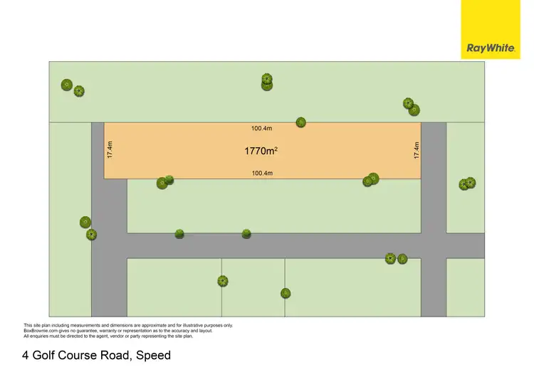Third view of Homely land listing, 4 Golf Course Road, Speed VIC 3488