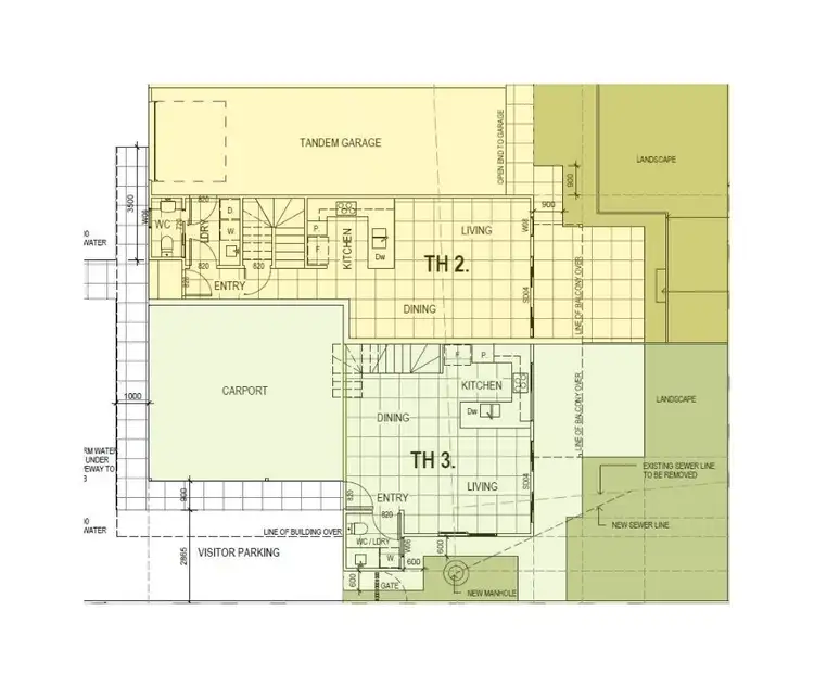 Fourth view of Homely townhouse listing, Lot 2 & 3 39 Kuran Street, Chermside QLD 4032