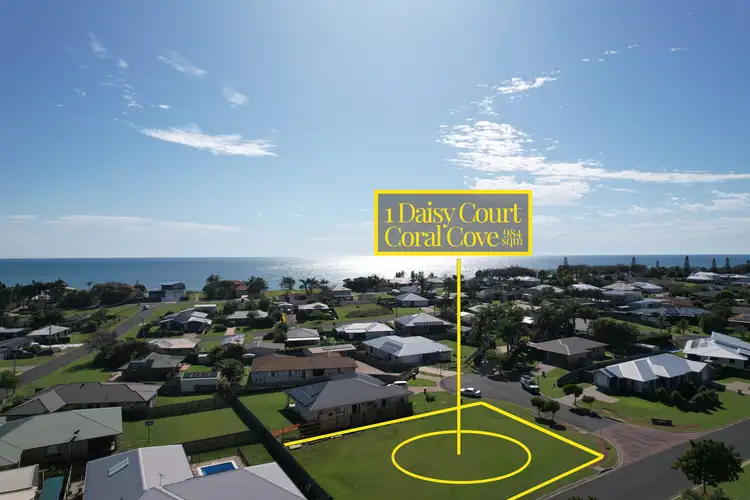 Main view of Homely land listing, 1 Daisy Court, Coral Cove QLD 4670