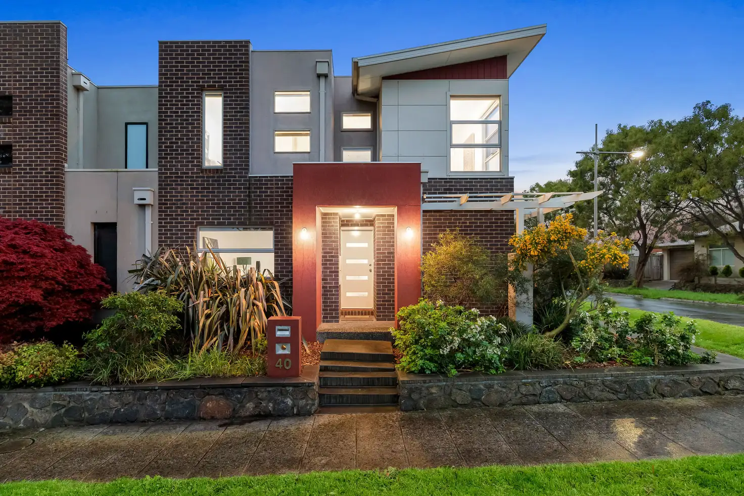 Main view of Homely townhouse listing, 40 Farmhouse Boulevard, Epping VIC 3076