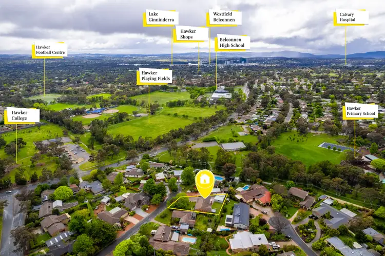 Second view of Homely house listing, 8 Tobermorey Place, Hawker ACT 2614