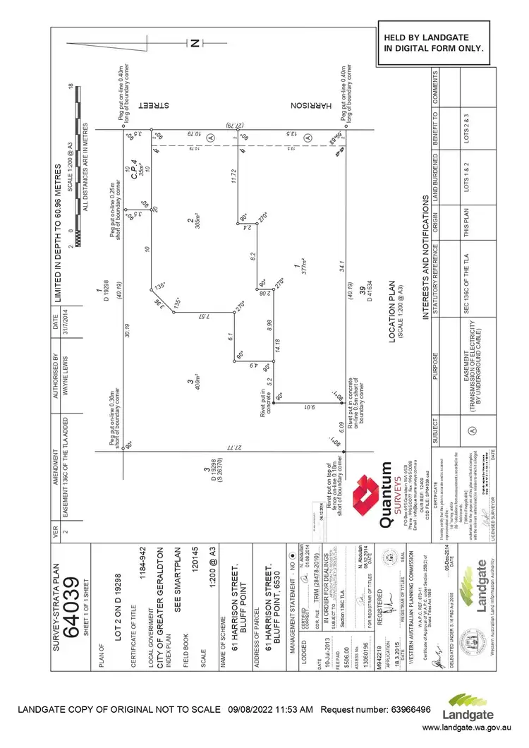 Fifth view of Homely land listing, 61C Harrison Street, Bluff Point WA 6530