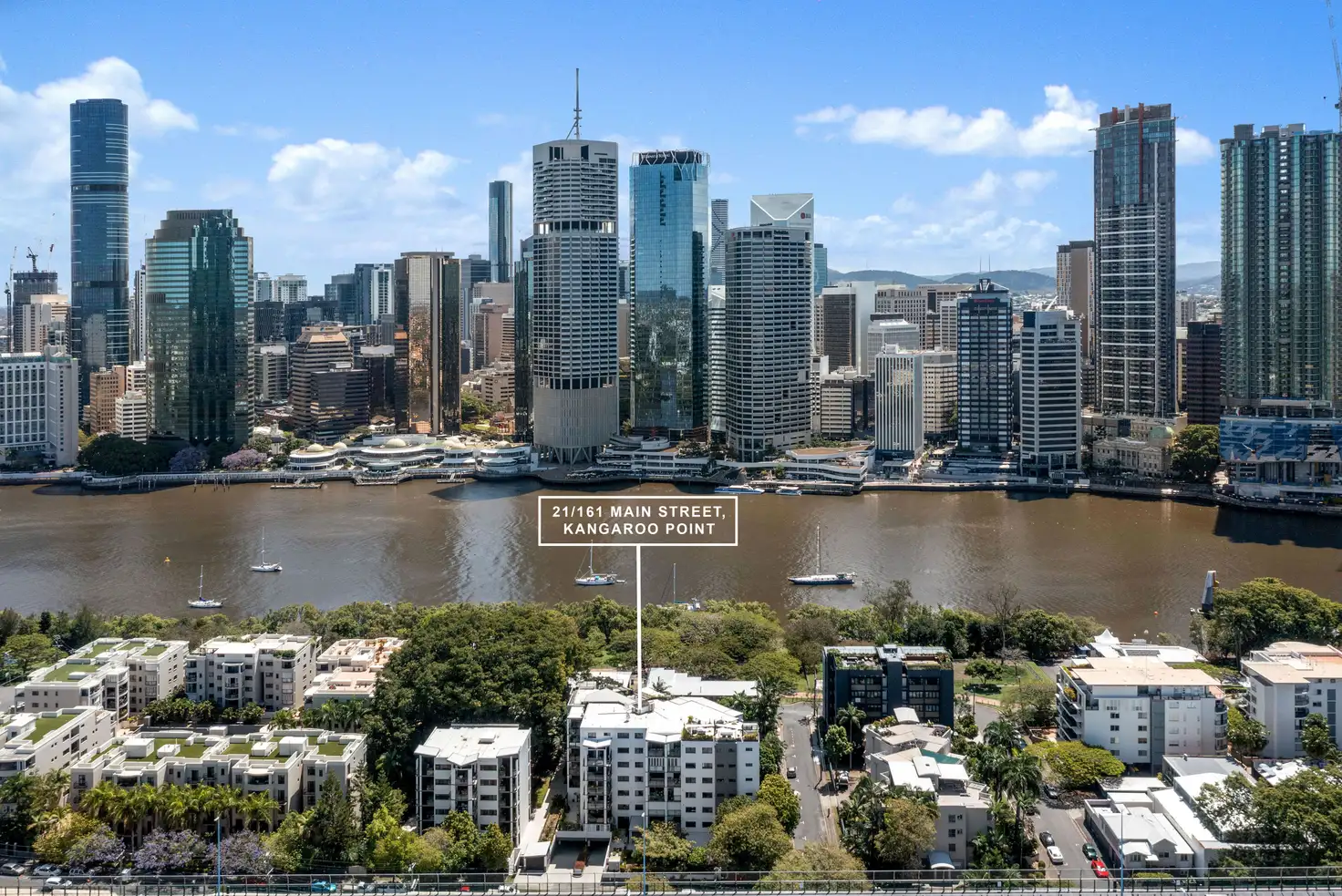 Main view of Homely apartment listing, 21/161 Main Street, Kangaroo Point QLD 4169