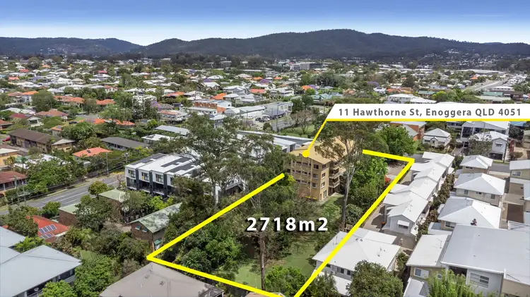 Second view of Homely block of units listing, 11 Hawthorne Street, Enoggera QLD 4051