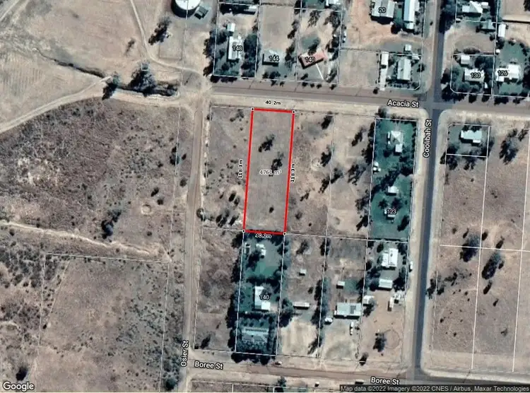Main view of Homely land listing, 135 Acacia Street, Barcaldine QLD 4725