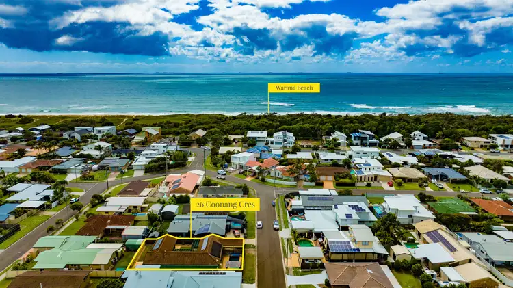 Main view of Homely house listing, 26 Coonang Crescent, Warana QLD 4575