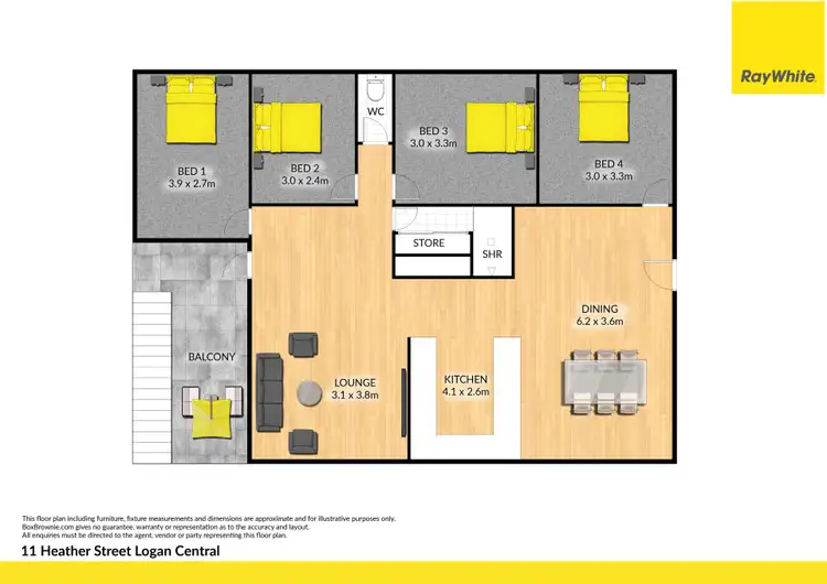 Fifth view of Homely house listing, 11 Heather Street, Logan Central QLD 4114