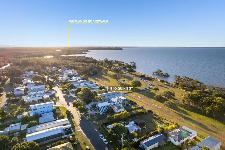 Main view of Homely land listing, 81 O'Quinn Street, Nudgee Beach QLD 4014