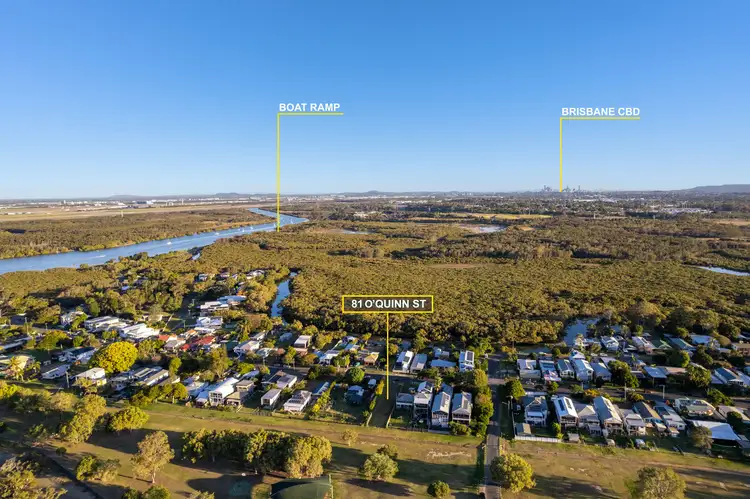 Third view of Homely land listing, 81 O'Quinn Street, Nudgee Beach QLD 4014