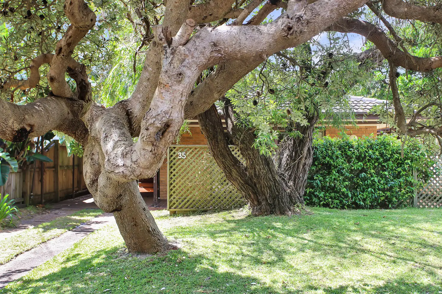 Main view of Homely semi-detached listing, 35 Mirreen Street, Hawks Nest NSW 2324