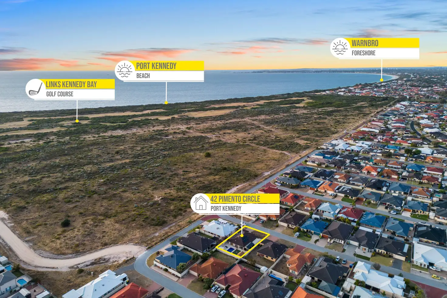 Main view of Homely house listing, 42 Pimento Circle, Port Kennedy WA 6172