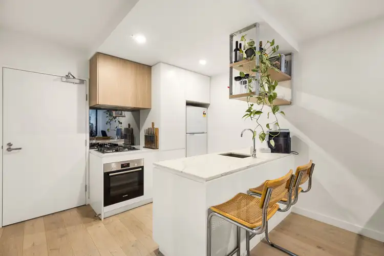 Third view of Homely apartment listing, 405/3 Olive York Way, Brunswick West VIC 3055