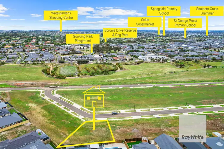 Third view of Homely land listing, 27 Franca Avenue, Fraser Rise VIC 3336
