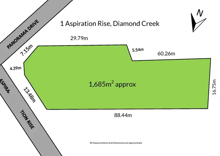 Second view of Homely land listing, 1 Aspiration Rise, Diamond Creek VIC 3089