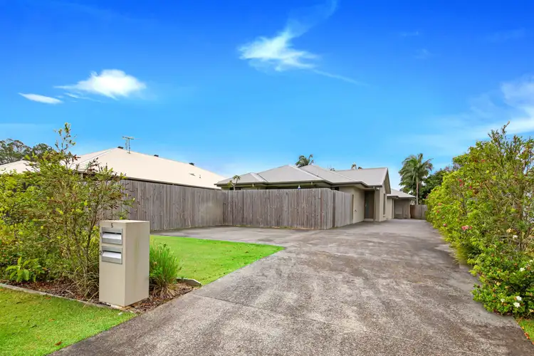 Second view of Homely semi-detached listing, 1 & 2/5 Cedarwood Place, Landsborough QLD 4550