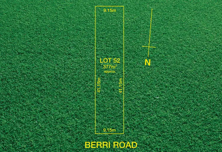 LOT 52, 5 Berri Road, Hope Valley SA 5090