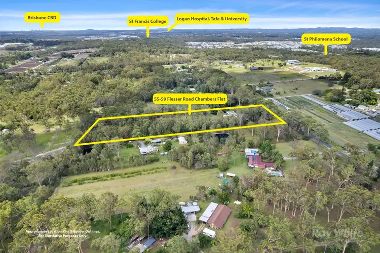 Third view of Homely land listing, 55-59 Flesser Road, Chambers Flat QLD 4133