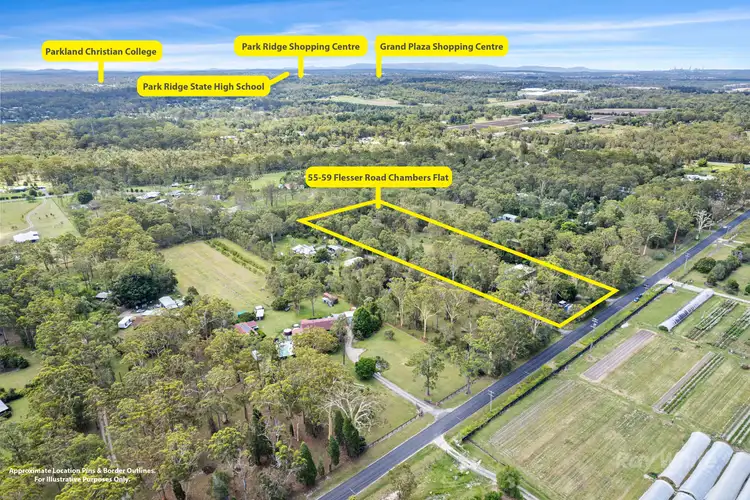 Fourth view of Homely land listing, 55-59 Flesser Road, Chambers Flat QLD 4133