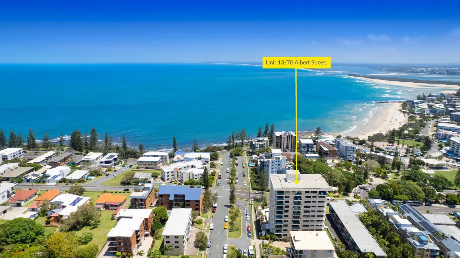 Main view of Homely unit listing, Unit 13/70 Albert Street, Kings Beach QLD 4551