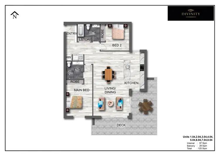Fourth view of Homely unit listing, Unit 404/29-33 Wallis Street "Divinity Apartments", Forster NSW 2428