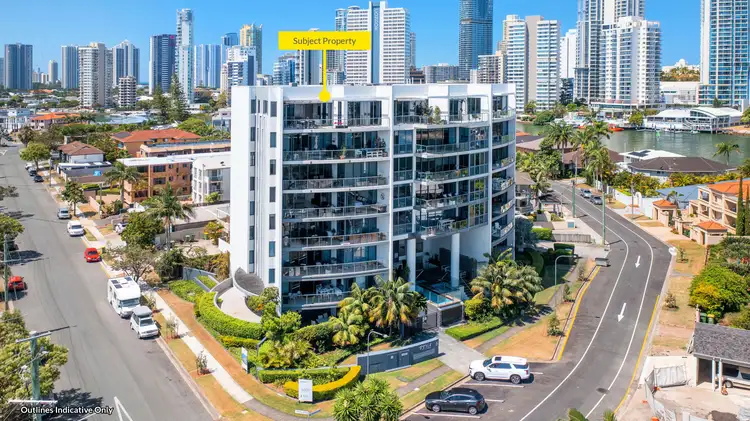 Third view of Homely apartment listing, 801/6 Tarcoola Crescent, Chevron Island QLD 4217