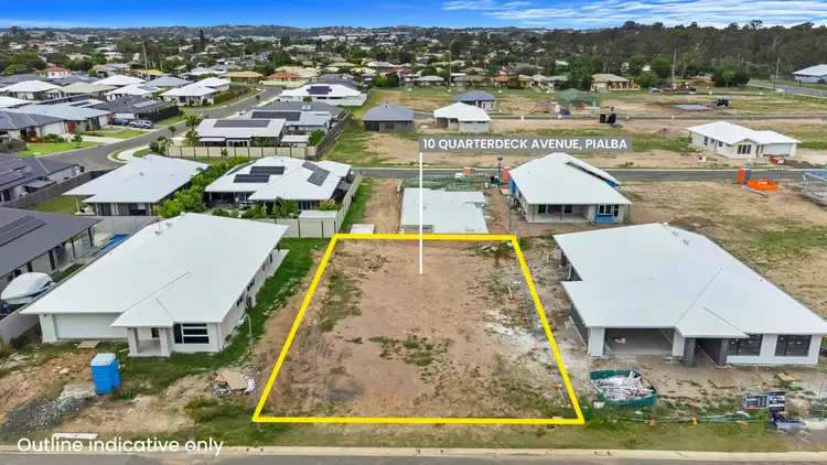 Third view of Homely land listing, 10 Quarterdeck Avenue, Pialba QLD 4655