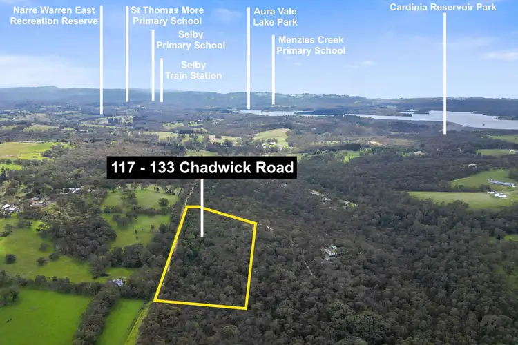 Third view of Homely land listing, 117-133 Chadwick Road, Harkaway VIC 3806
