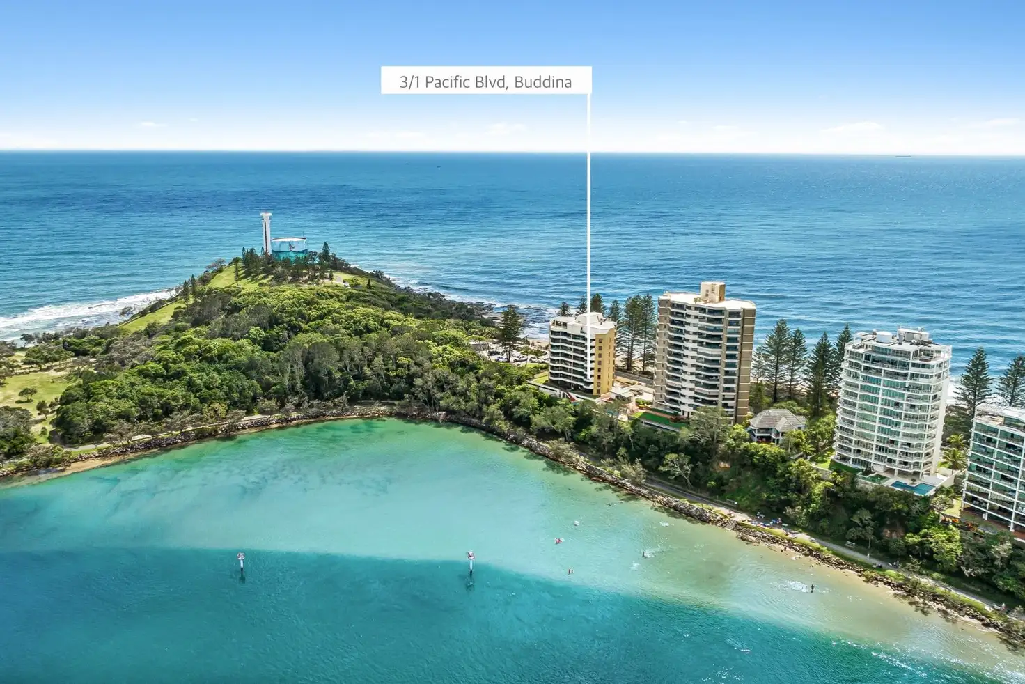 Main view of Homely unit listing, 3/1 Pacific Boulevard, Buddina QLD 4575