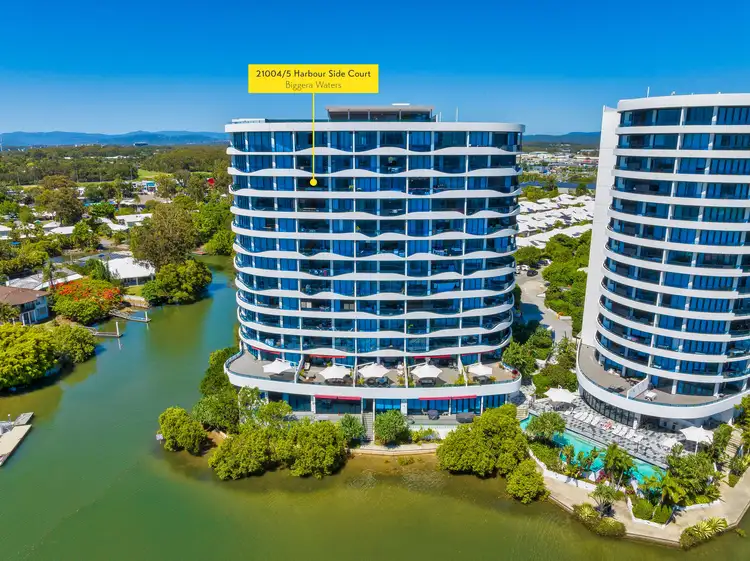 Sixth view of Homely apartment listing, 21004/5 Harbour Side Court, Biggera Waters QLD 4216