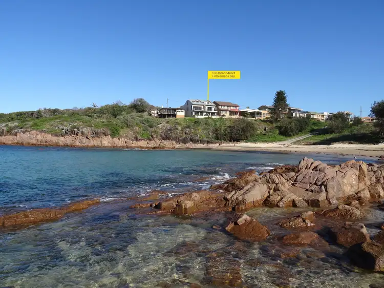 Second view of Homely semi-detached listing, 13 Ocean Street, Fishermans Bay NSW 2316