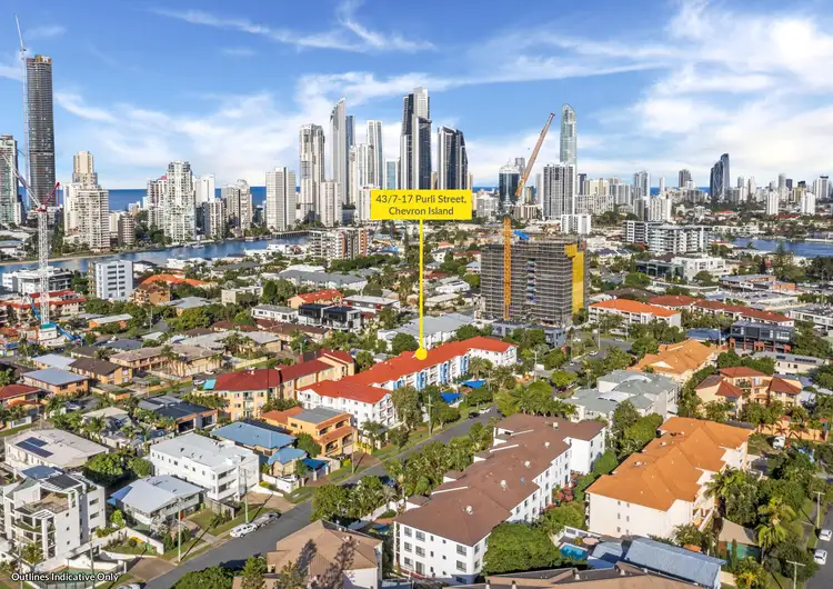 Sixth view of Homely unit listing, 43/7-17 Purli Street, Chevron Island QLD 4217