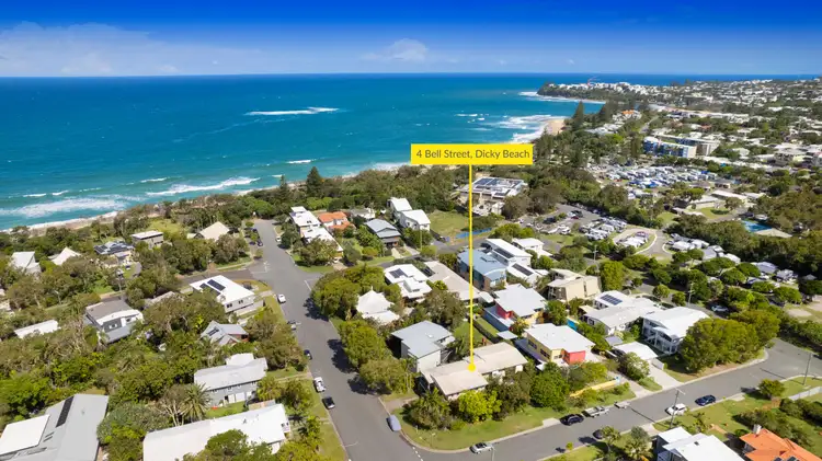 Second view of Homely house listing, 4 Bell Street, Dicky Beach QLD 4551
