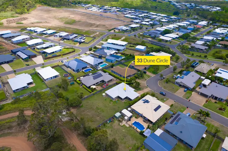 Main view of Homely house listing, 33 Dune Circle, Lammermoor QLD 4703