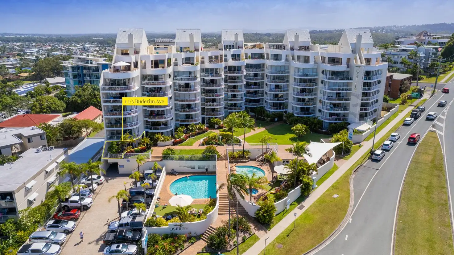 Main view of Homely unit listing, 1/1-3 Buderim Avenue, Mooloolaba QLD 4557