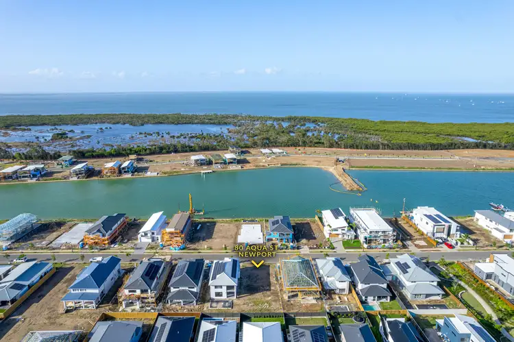 Main view of Homely land listing, 80 Aqua Street, Newport QLD 4020