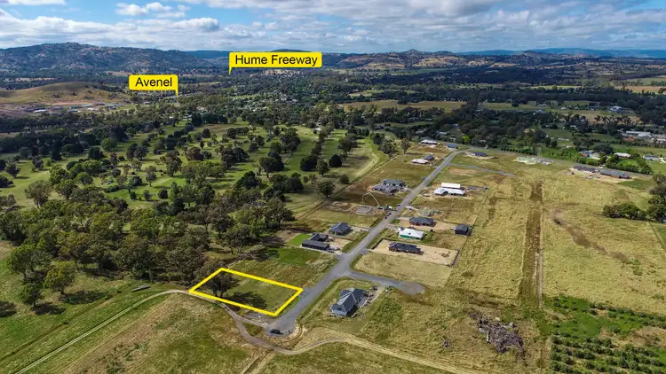 Main view of Homely land listing, 38 Bayley Drive, Avenel VIC 3664