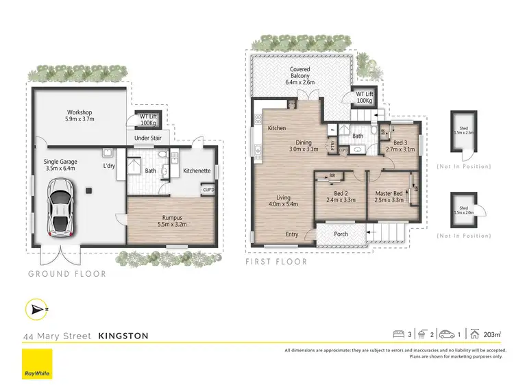 Second view of Homely house listing, 44 Mary Street, Kingston QLD 4114