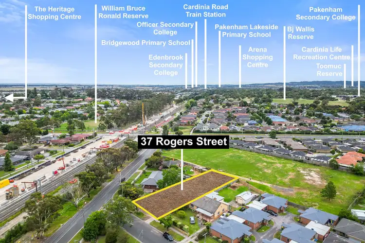 Second view of Homely land listing, 37 Rogers Street, Pakenham VIC 3810