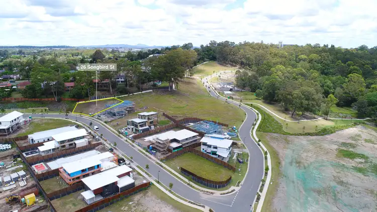 Second view of Homely land listing, 26 Songbird Street, Oxley QLD 4075