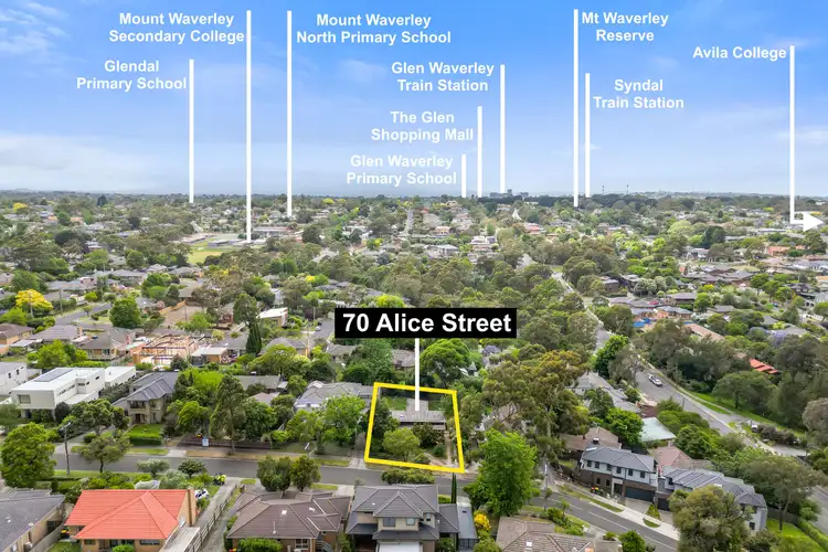 Second view of Homely house listing, 70 Alice Street, Mount Waverley VIC 3149