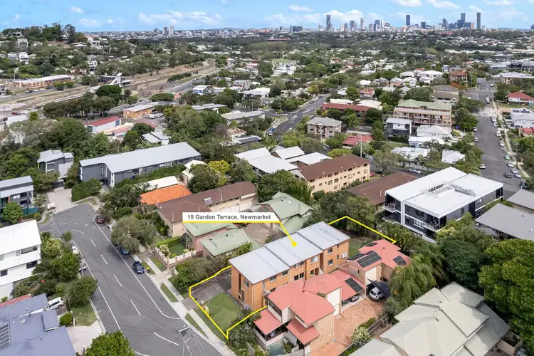 Second view of Homely block of units listing, 18 Garden Terrace, Newmarket QLD 4051