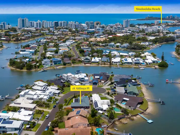 Second view of Homely house listing, 18 Aldinga Place, Mooloolaba QLD 4557