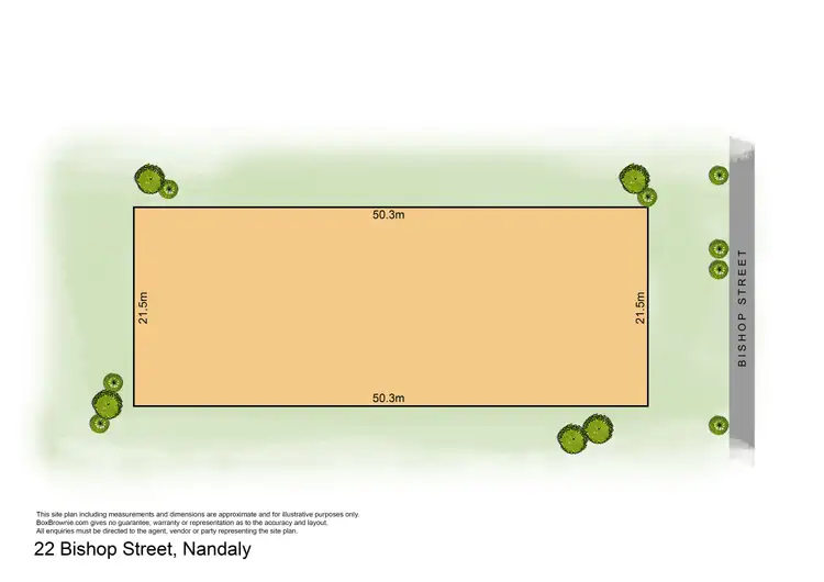 Second view of Homely land listing, 22 Bishop Street, Nandaly VIC 3533